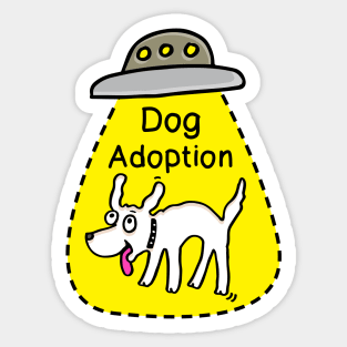 Dog Adoption Sticker